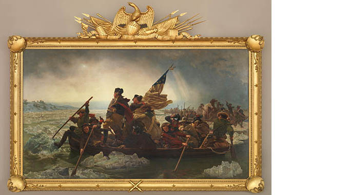 "Washington Crossing the Delaware" by Emanuel Leutze. | Photo courtesy of the Metropolitan Museum of Art